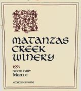 Matanzas Creek_merlot 1993